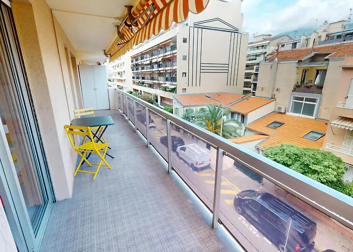 公寓 Superbe 3p Avec Terrasse, Plein Centre De Menton, Proche Et Commerces - Fr-1-196-358 芒通